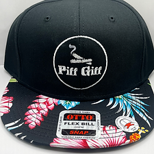 Piff Giff Snapback Hat – Floral Brim Edition