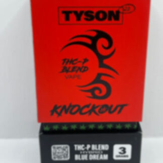 Tyson 2.0 Knockout THC-P Blend Vape – Blue Dream Hybrid (3G)